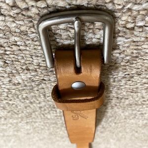 Thirteen 50 Veg Tan Leather Belt - size 32